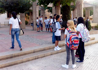 3.529 alumnos de infantil y primaria, 1.498 de secundaria y 410 de bachillerato han iniciado el curso en el municipio de Totana